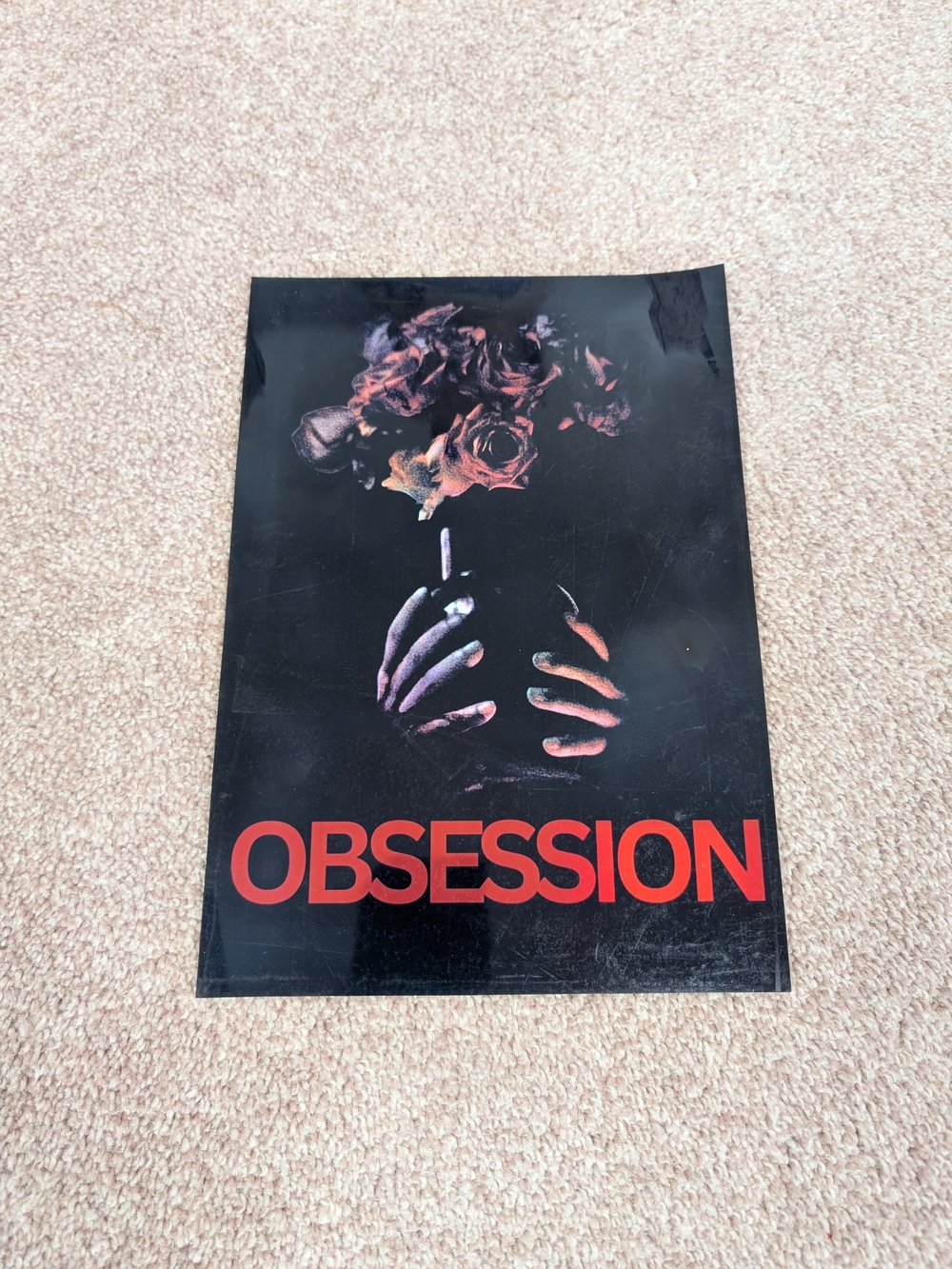 Obsession Horror Movie Holographic Print! 🌹